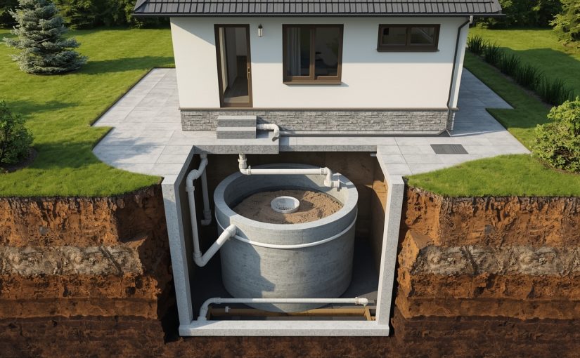 Kompleksowy poradnik obejmujący prawidłowego doboru, instalacji oraz bezpiecznej obsługi betonowego zbiornika na nieczystości